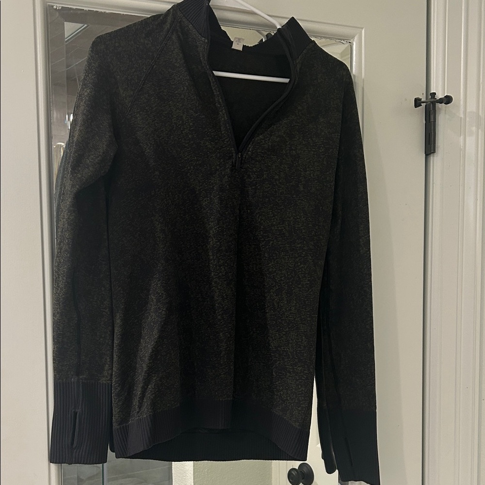 lululemon rest less half zip 10